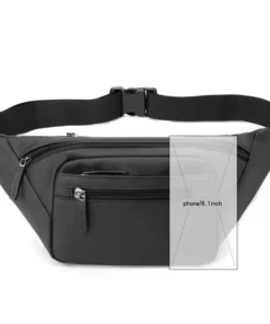 Alternative view of Unisex Waterproof Waist Bag Pack Male Belt Pouch Ladies Kangaroo Hip Phone Work Purse - Travel Gear for Men And Women