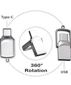 CCSN 2-in-1 Type-C USB Flash Drive - 32GB, 64GB, 128GB