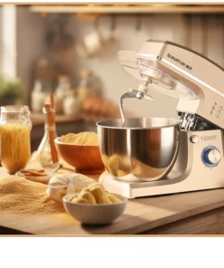 Alternative view of SUNATUR 8L 1500W Stand Mixer - Commercial Electric Food Processor and Dough Kneader