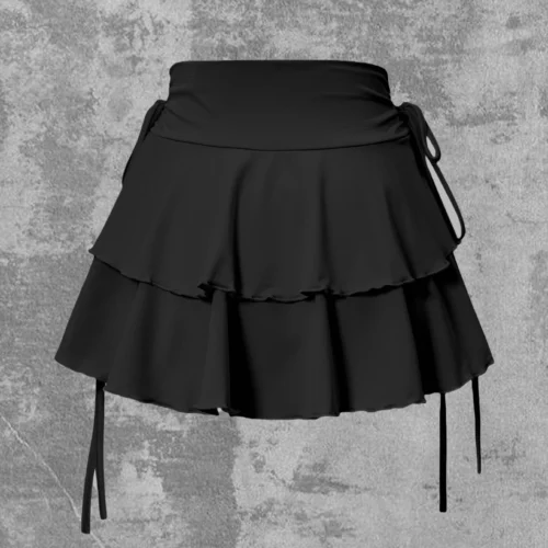 Alternative view of Women’s High Waist Solid Color Slim Fit Skirt - Summer Outdoor Fashion