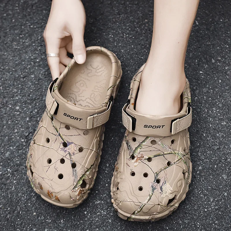 Men's Comfortable Clogs Sandals - Non-Slip Flip Flops, Big Size 46-47 - Image 5