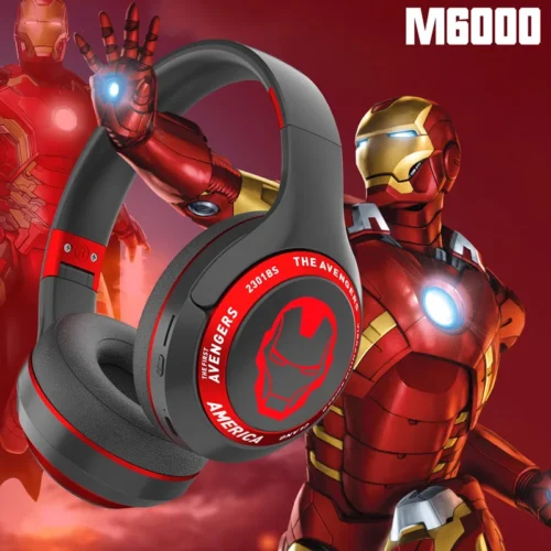 Alternative view of Marvel Spider-Man Wireless Over-Ear Headphones with Noise Cancellation and Hi-Fi Stereo Sound
