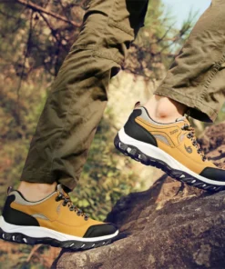 Alternative view of Men's Breathable Outdoor Running Sneakers - Casual Athletic Trainers