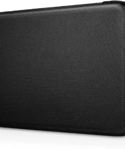 Laptop Sleeve Bag for 13-15.6 Inch Laptops - Waterproof Shockproof Case with Straps, Black