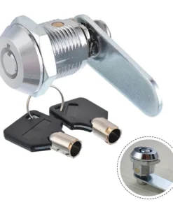 Alternative view of Cabinet and Drawer Cylinder Locks with 2 Keys - 16/20/25/30mm Sizes