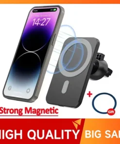 30W Magnetic Car Wireless Charger For iPhone 16 15 14 13 12 Pro Max Mini Car Phone Holder Stand Mount Fast Charging Station
