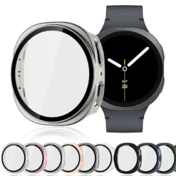 Protective Bumper Case for Samsung Galaxy Watch 8 with Impact and Scratch Protection in 44mm and 40mm Sizes
