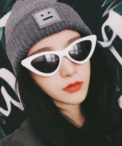 Alternative view of Vintage Triangle Cat's Eye Sunglasses Women's Brand Designer Fashion Sun Glasses Lady Outdoor Hip-hop Eyewear UV400 Gafas De Sol