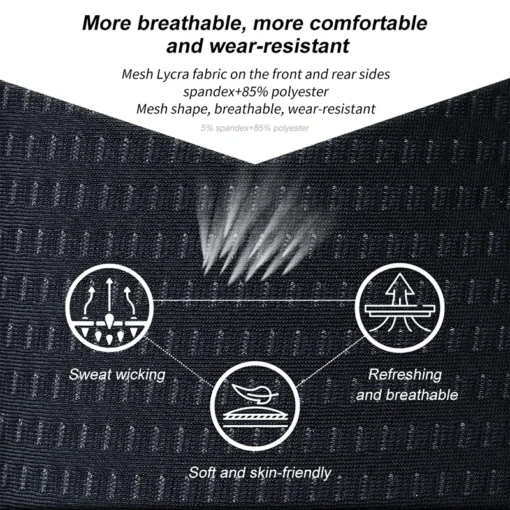 Men's Cycling Shorts with 5D Padding and Anti-Slip Grips for Ultimate Comfort - Image 3