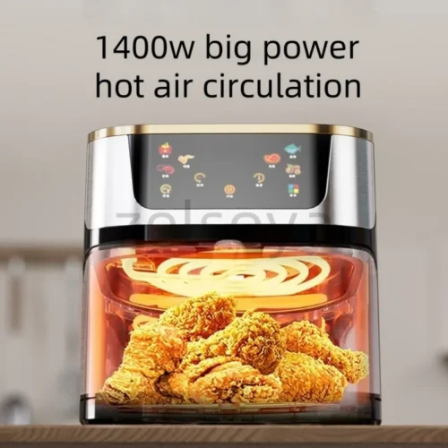 Big Capacity 10L Air Fryer - Multifunctional, Intelligent Cooking Machine for Home Use