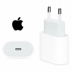 20W USB-C Power Adapter with Fast Charging Capability for iPhone and iPad