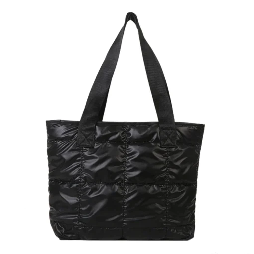 Fashion Tote Handbags with Large Capacity and Quilted Design for Office Work - Image 7