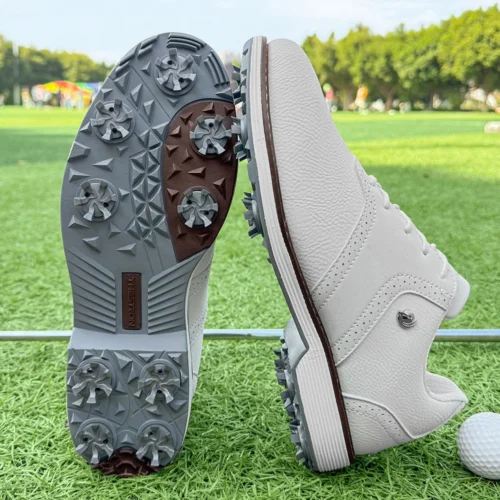Professional Spikes Golf Shoes Men Golf Sneakers Luxury Walking Footwears