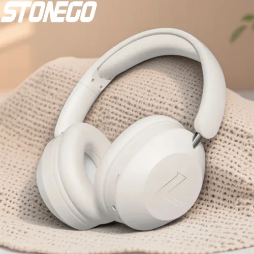 Wireless Bluetooth Foldable Over-Ear Sports Headphones - High Power Stereo Sound