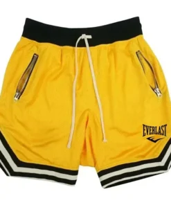 Alternative view of EVERLAST Fitness Sports Basketball Shorts Men's Summer Casual Loose Breathable Mesh Shorts Fashion Hip Hop Sweatpants
