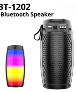 Portable Wireless Bluetooth Speaker - Heavy Bass Subwoofer for Outdoor and Home Use