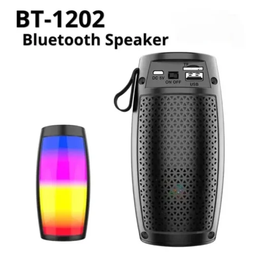 Portable Wireless Bluetooth Speaker - Heavy Bass Subwoofer for Outdoor and Home Use