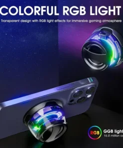 Alternative view of Portable Bluetooth Speaker with RGB Light and Phone Holder - Wireless Mini Stereo for Travel