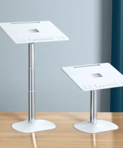 Alternative view of OATSBASF Portable Foldable Laptop Stand with Cooling for MacBook and Tablets