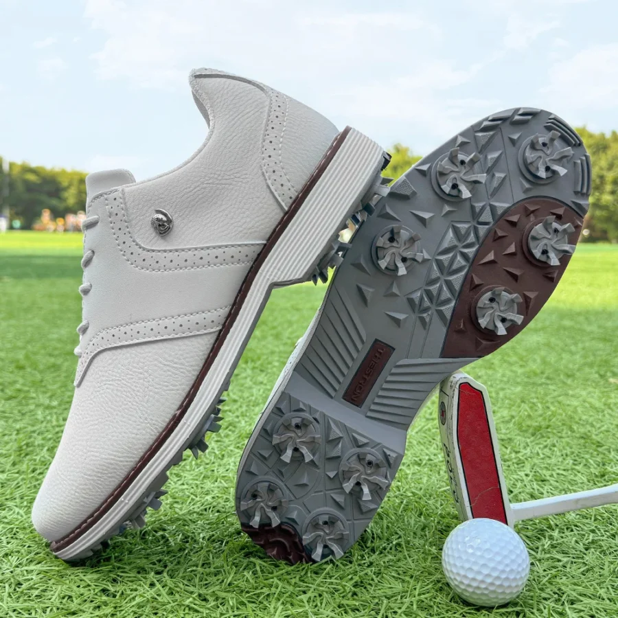 Professional Spikes Golf Shoes Men Golf Sneakers Luxury Walking Footwears - Image 2
