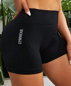 Fitness Shorts Female Tight Cycling Yoga Breathable Sports Pants High Waist