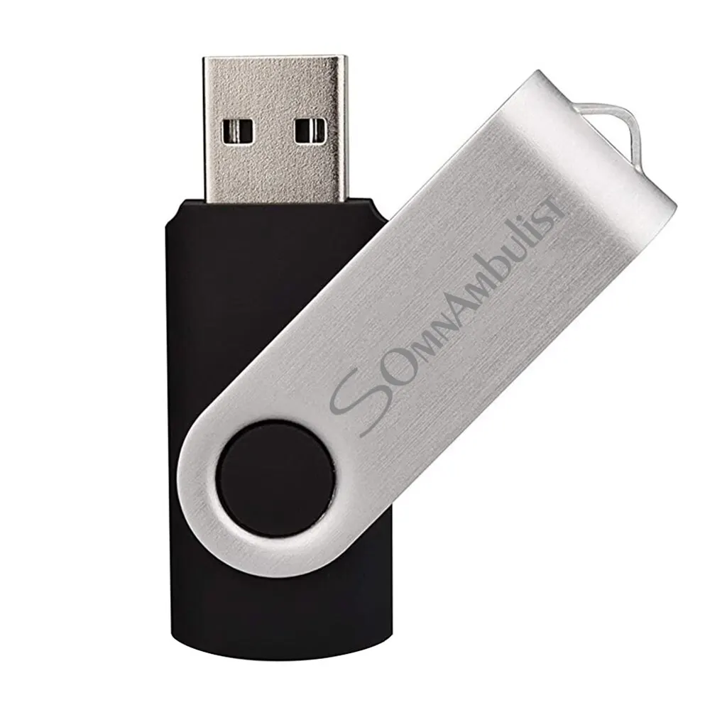 SomnAmbulist USB Flash Drive - High Speed, 32GB, 64GB, 128GB for PC and Mobile