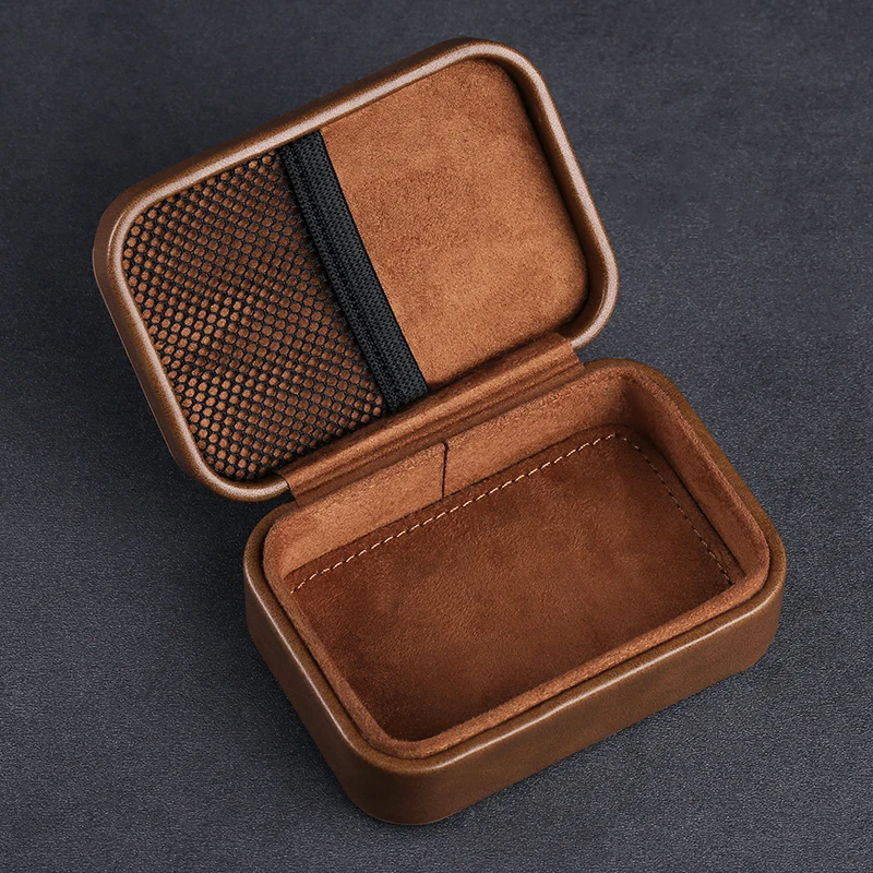 OPENHEART IEM Cable Case Earphone Case Bag PU Leather Case for Headphone Earphone accessories - Image 4