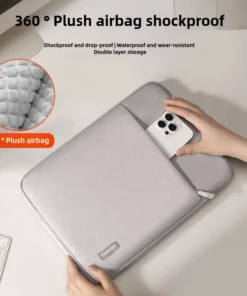 Laptop Sleeve Bag for 13-15.6 Inch MacBook and Notebooks - Portable Cover Case for Lenovo, Asus, HP, Dell