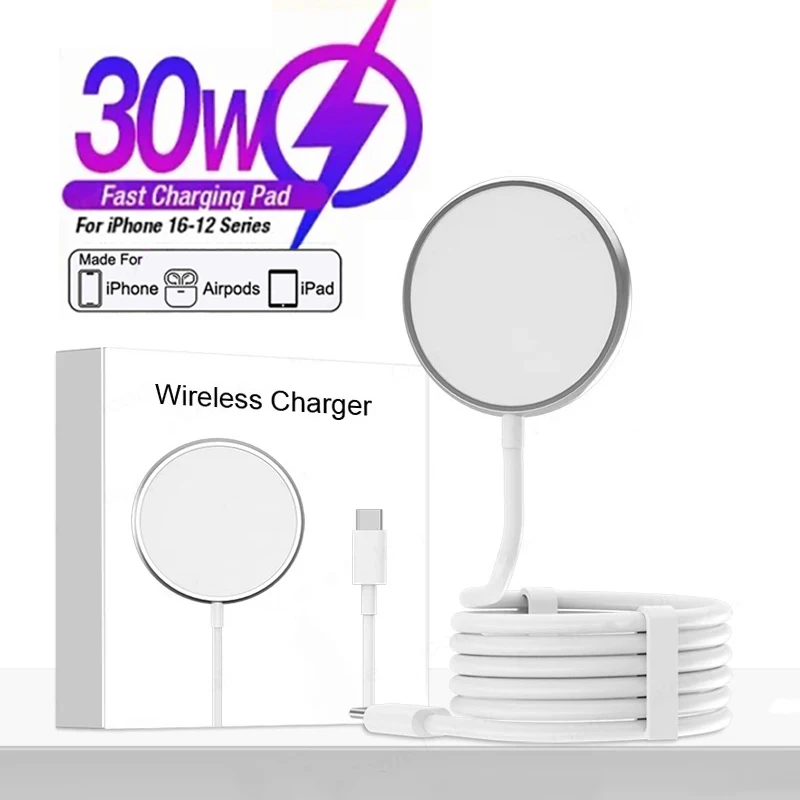 Apple MagSafe Wireless Charger - Fast Charging for iPhone and AirPods