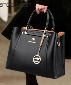 2024 Luxury Women Designer 3 Layers Shoulder Crossbody Sac Ladies Large Capacity Leather Handbags Shopper Brand Messenger Totes