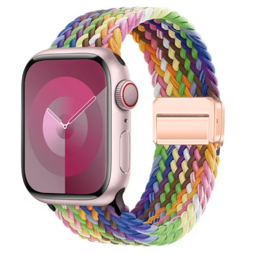 Braided Strap with Magnetic Closure for Apple Watch 40mm to 49mm - Image 3