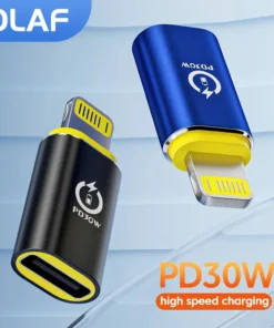 Olaf USB C To Lightning Adapter For IOS Male to Type C Female Converter For iPhone 14 13 11 macbook PD30w Fast Charging Adaptor