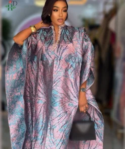 Alternative view of Women's Kaftan Dress - Vintage Style Casual Summer Gown