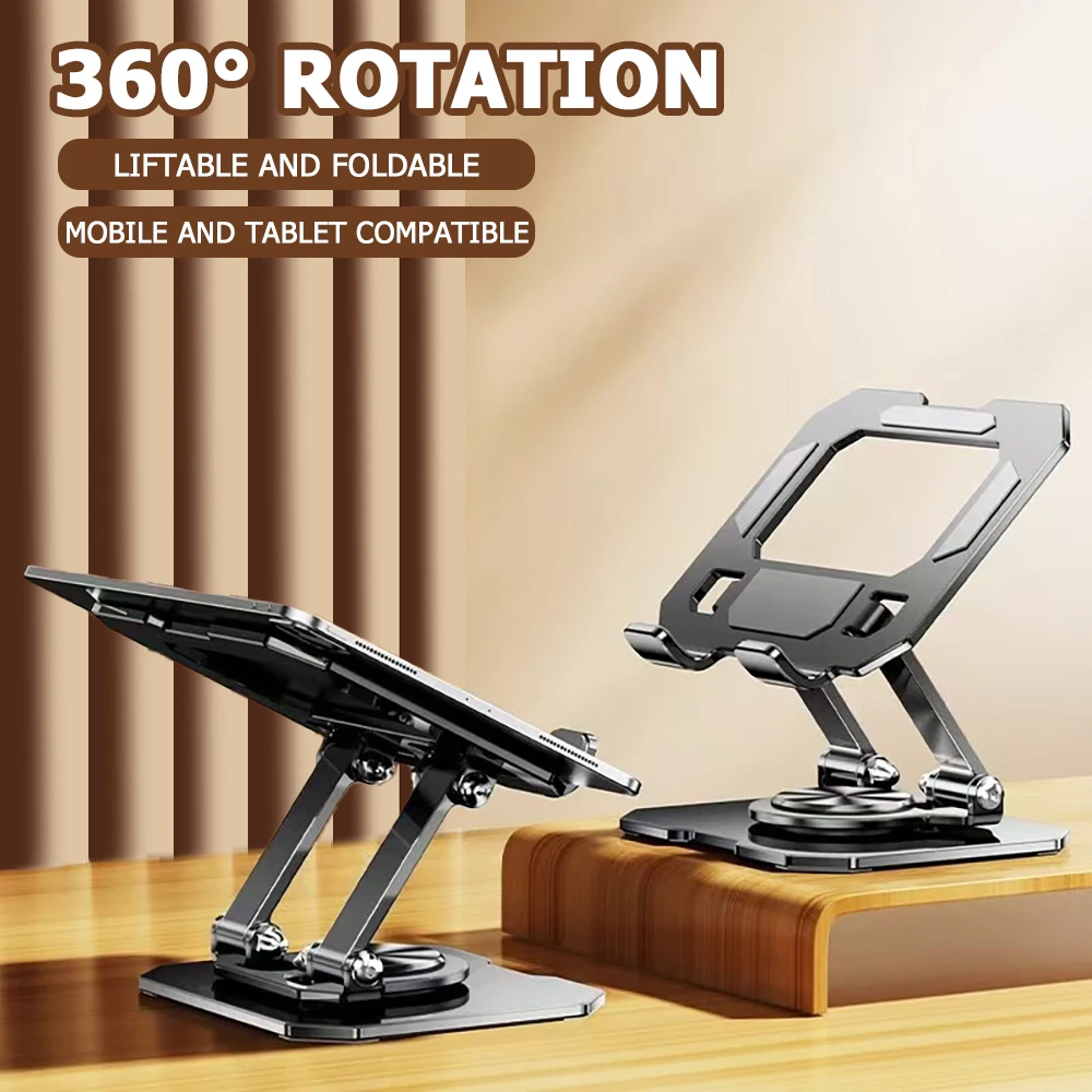 Adjustable 360° Rotatable Tablet Stand for 4.7-12 Inch Devices