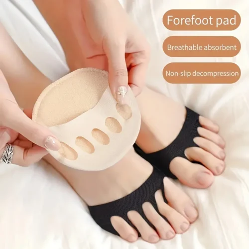 Alternative view of Foot Pad High Heel Forefoot Pad, Soft Invisible Metatarsal Support, Non-Slip And Anti-Foaming Insole Comfortable Insole