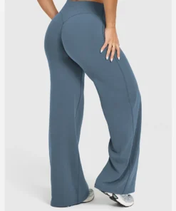 Women's Breathable Straight-Leg Yoga Pants - Versatile Fitness & Casual Wear