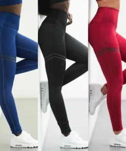 Women's Pants Fitness Leggings Printed High Waist Pants Running Gym Sport Jogging Pants Trousers