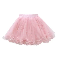 Tutu Skirt for Toddlers - Fluffy Tulle Ballet Dance Skirt for Baby Girls