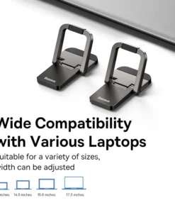 Alternative view of Baseus Portable Laptop Kickstand - Aluminum Support for MacBook and Xiaomi Notebook