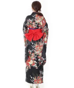 Alternative view of Yukata Women's Traditional Japanese Kimono Dress for Photography and Parties