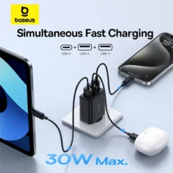 Alternative view of 30W USB Charger with Quick Charge 3.0 and Power Delivery 3.0 for Smartphones and Tablets