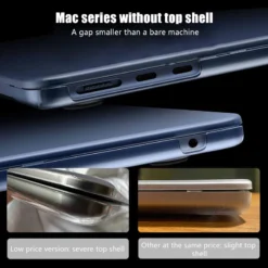 Alternative view of Ultra Thin MacBook Case for 2023/2024 Air 13", Pro 13", 14", and 16" Models