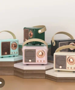 Portable Bluetooth Speaker with Subwoofer - Wireless Sound Box for Hands-Free Use