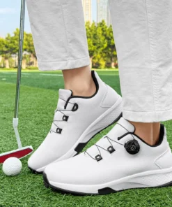 2025 New Men's and Women's Golf Shoes Outdoor Professional Training Golf Nailless Anti Slip Leisure Walking Shoes