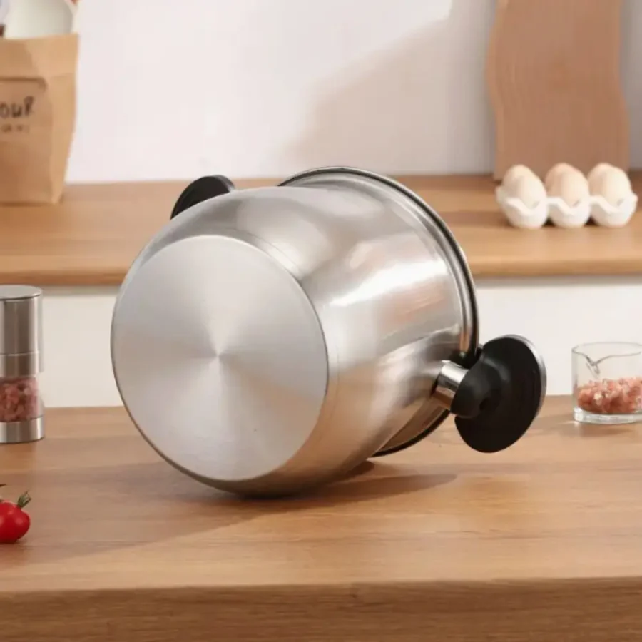 Durable 8L Non-Stick Stainless Steel Pressure Cooker Soup Pot - Image 2