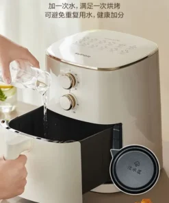 Large Capacity Multifunctional Air Fryer - Oil-Free Electric Steam Fryer