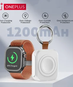 OnePlus Wireless Charger for iWatch - Portable Power Bank for Apple Watch