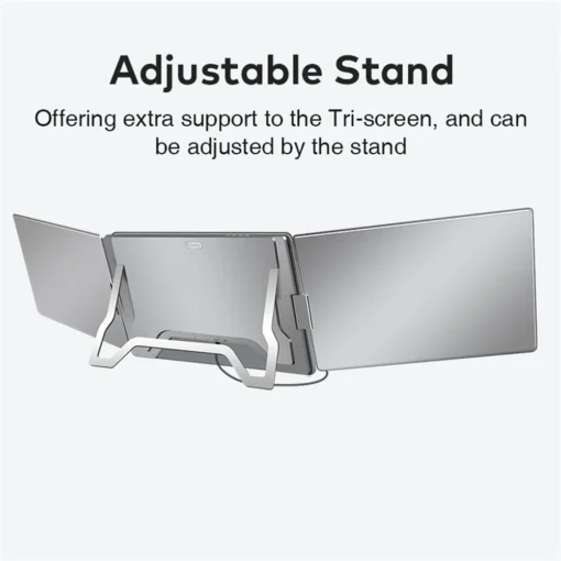 FHD Dual-Screen Portable Office Monitor - Compatible with All PCs for Enhanced Productivity - Image 4