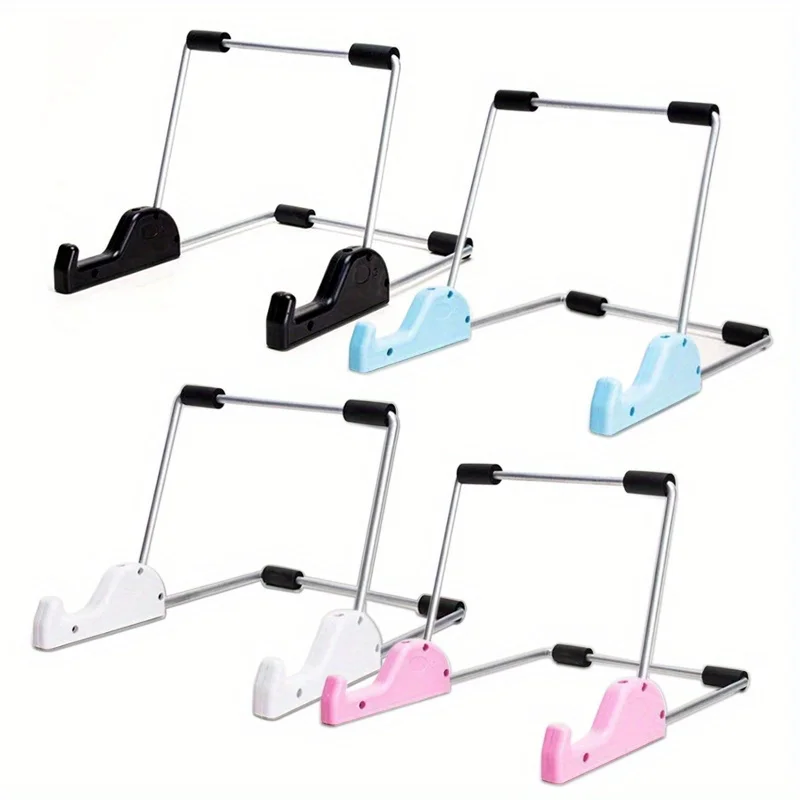 Foldable Multi-Device Stand - Lightweight Adjustable Design for Tablets and Laptops - Image 2