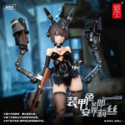 Snail Shell 1/12 Scale Armored Bunny Figure Anneliese for Collectors